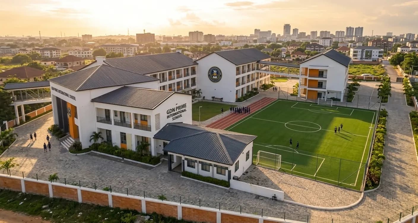 School campus exterior